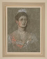 Kroningen av Edward VII. Portrett: prinsesse Louise av Battenberg