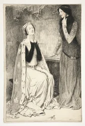 Katherine og Alice - akt III, scene V, kong Henry V