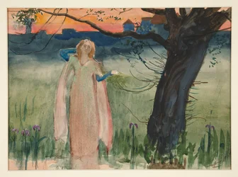 Ophelia ved bekken - IV. akt, scene VII, Hamlet