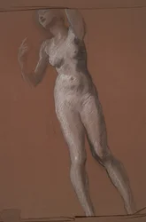 Studie for figur på 15:00 in