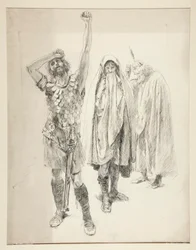 Studie for uidentifisert Shakespeare-skuespill