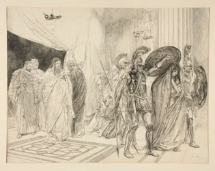 The Prisonment of the Queen - Act II, Scene I, The Winter