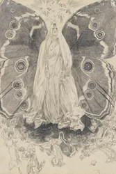 Titania, illustrasjon for akt II, Scene ii, En midtsommernatt