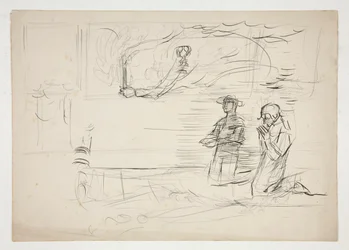 To skikkelser ber: studere for