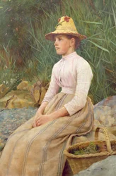 Sittende dame