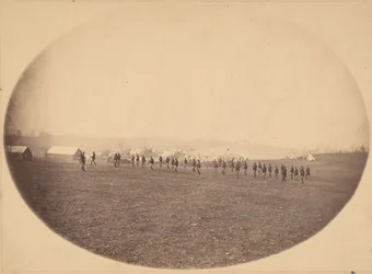 [Bajonettboremaskin], ca. 1863.