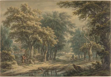 På Donderen, i Drenthe-skogen