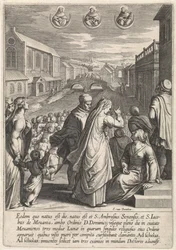 Utseende til tre dominikanere The Life of Saint Thomas Aquinas (serietittel)