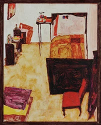Kunstnerrommet i Neulengbach … (olje på tre)