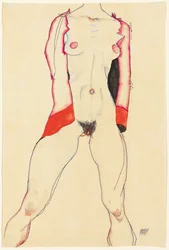 kvinnelig torso; Kvinnelig overkropp, 1913