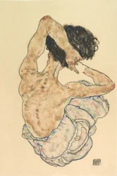 Kvinnelig ryggakt, 1917