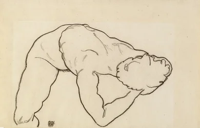 Naken kvinne, 1918