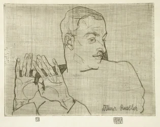 Portrett av Arthur Roessler