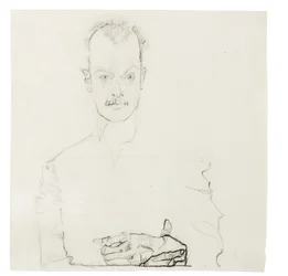 Portrett av Arthur Roessler, 1910