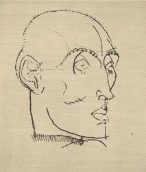 Portrett av en mann, 1914.