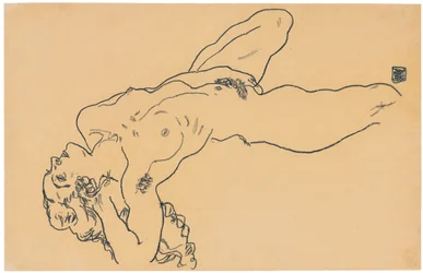 Liggende akt, 1918