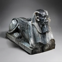 Senwosret III som sfinks, ca. 1850 f.Kr. (gneis)