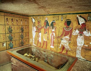 Gravkammeret i graven til Tutankhamun, New Kingdom