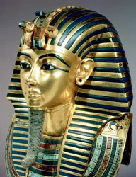 Dødsmasken av gull fra Tutankhamons grav (ca. 1370-52 f.Kr.), Det nye riket