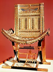 Faraos kirkelige trone, fra Tutankhamons grav (ca. 1370-52 f.Kr.), Det nye riket