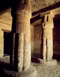 Utsikt over gravkapellet i Meryre, New Kingdom