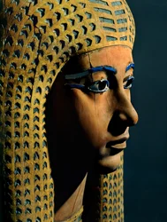 Treskulptur av dronning Ahmose Merit-Amon, kone til Amenophis I (skulptur)