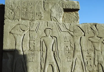 Renselsesscene, relieff, Amun-tempelet, Karnak-tempelkomplekset (UNESCOs verdensarvliste)