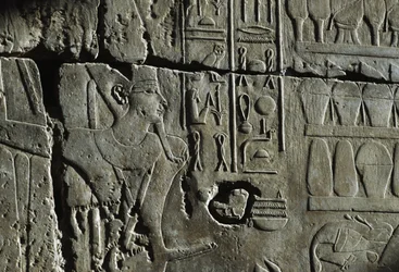 Relieff, Amun-tempelet, Luxor, gamle Theben (UNESCOs verdensarvliste