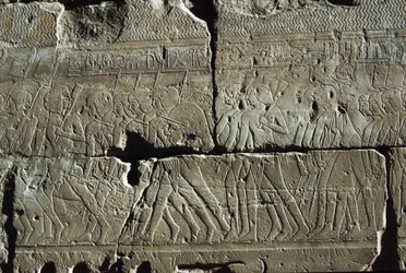 Relieff, Amons tempel, Luxor, antikkens Theben (UNESCOs verdensarvliste)