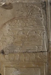 Relieff, Ramses II-tempelet, Abydos, Egypt, egyptisk sivilisasjon, Det nye riket, 19. dynasti (bilde)
