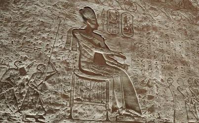Det store tempelet i Abu Simbel