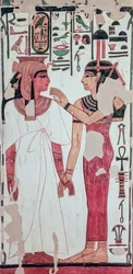 Graven til Nefertari. (veggmaling)