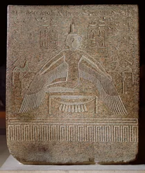 Isis Pterophor, fra sarkofagen til Ramses III (ca. 11854-1153 f.Kr.) fra hans grav i Kongenes dal, Det nye rike