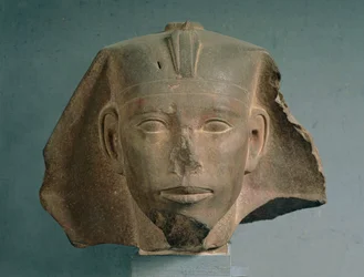 Kong Djedefres hode, fra Abu Roash, Det gamle riket, ca. 2565-2558 f.Kr.