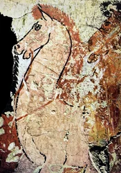 veggmaleri av egyptisk grav