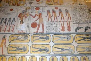 Ramses IXs grav, Luxor