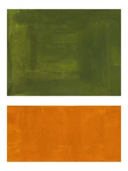 Abstrakt grønn-oransje