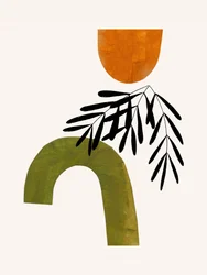 Abstrakt Olive Arch