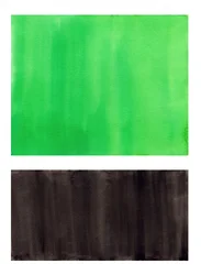 Mørkegrønne, brune blokker