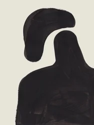 Flytende svartfigur