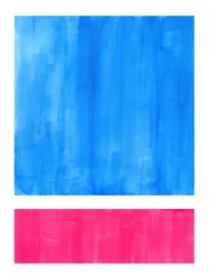 Moderne blå og rosa abstrakt