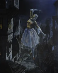 Linedanser i Night City
