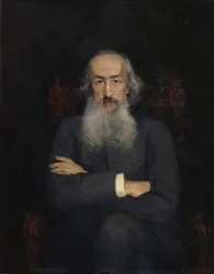 Portrett av nestorianeren Konstantin Nikolaevich Bestuzhev-Ryumin 1829-1897, 1889