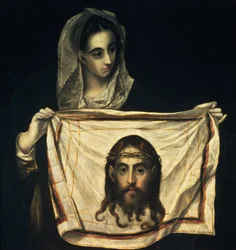 St. Veronica med det hellige likkledet