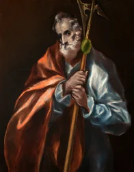 Spansk: San Judas Tadeo Apostelen St. Thaddeus (Judas)