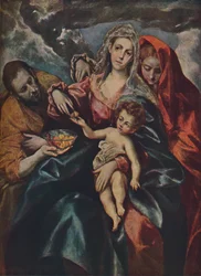 Heilige Familie, Den hellige familie, c1590, 1938