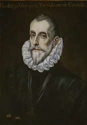 Portrett av Rodrigo Vázquez de Arce, første tredjedel av 1600-tallet.