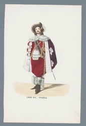 Ludvig XIII. 17e Siècle (tittel på objekt)