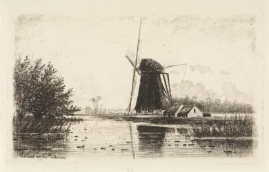 Vindmølle i Baambrugge