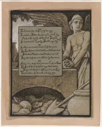 (Illustrasjon til Rubáiyát av Omar Khayyám) Den himmelske pottemakeren